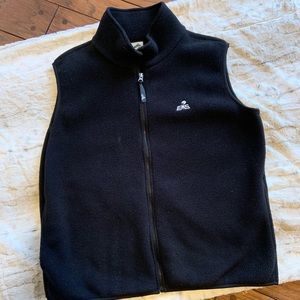 Eastern Mountain Sports Black Fleece Vest